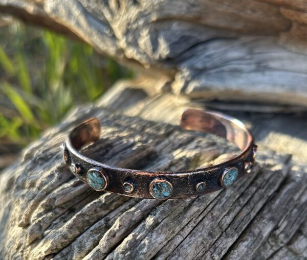 Dainty Circle Inlay Bracelet