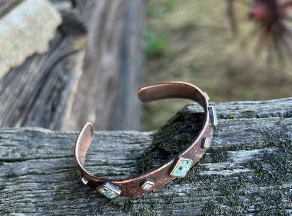 Dainty Diamond Inlay Bracelet - Image 2